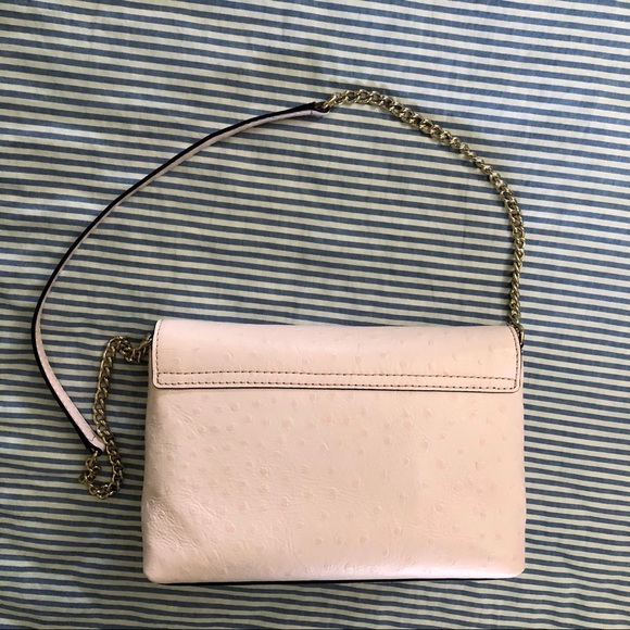 Kate spade pink ostrich purse - Picture 3 of 10